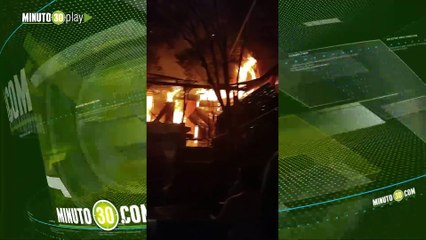 Doloroso Un hombre con discapacidad perdió su casita por voraz incendio en Enciso