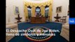 El Despacho Oval de Joe Biden, lleno de símbolos y mensajes