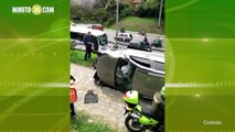 Accidente por el parque Juanes