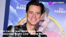 SNL transforma a Jim Carrey en Biden quien se convierte en la mosca que molesta a Mike Pence