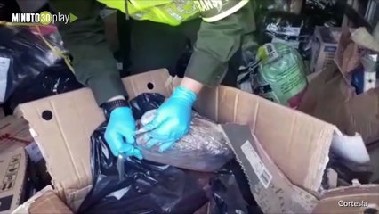 12-07-19 SECCIONAL DE TRÁNSITO Y TRANSPORTE INCAUTA DROGA