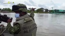 Cogieron a dos brasileños y les destruyeron las maquinas con las que estarían destruyendo la tierra en el Bajo Cauca