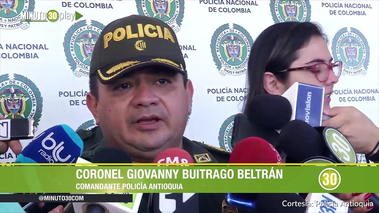 05-08-19 Cogieron a 11 presuntos integrantes de Los Caparros en el Bajo Cauca antioqueño