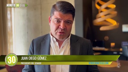 Juan Diego Gómez, presidente del Senado, sugiere que el aborto debería decidirse con un referendo