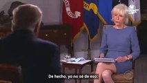 Estas son las preguntas por las que Donald  Trump abandonó una entrevista