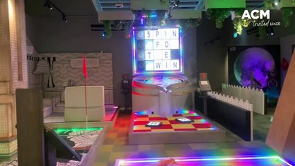 Inside Holey Moley and Hijinx Hotel