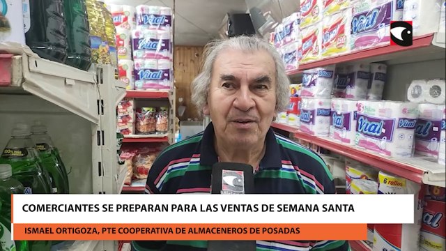 Comerciantes se preparan para las ventas de Semana Santa
