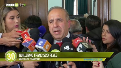 Guillermo Francisco Reyes Ministro de Transporte