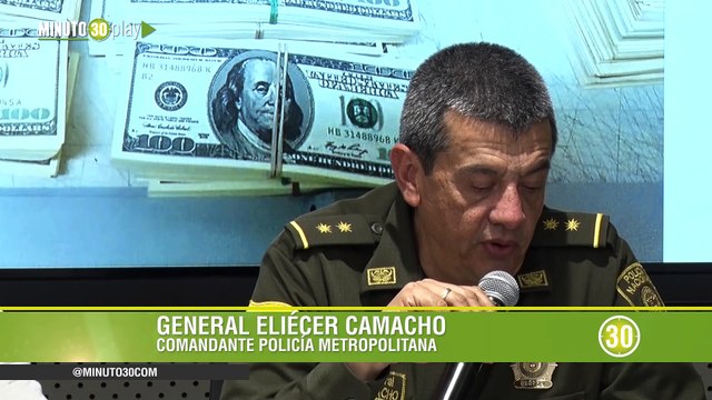 Cae red criminal Cada mes producían en Medellín 800 mil dolares y 400 mil millones de pesos en billetes falsos