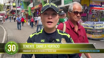 Capturan a dos ladrones en Itagüí