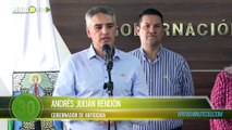 Ministra de Vivienda se reunió con el Gobernador de Antioquia y en alcalde de Medellín