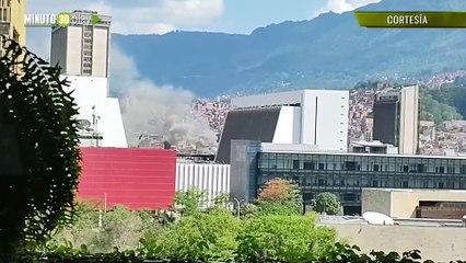 incendio en el centro de medellín