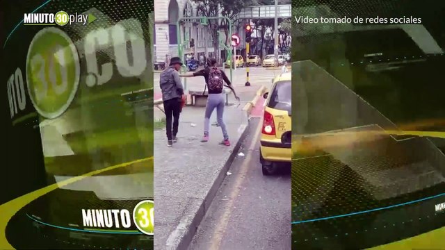 Vuelve y juega. limpiavidrios agrede con arma blanca a un conductor en Bucaramanga