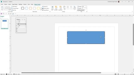 Microsoft Publisher Section 33 Measurement Options for Shapes