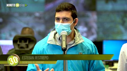 Más de 200 gestores de la Alcaldía de Medellín acompañan la nueva jornada de protestas