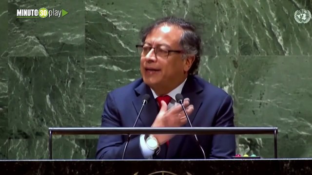 Petro denuncia en la ONU el uso de guerras para no actuar ante la crisis climática