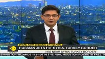 Aviones rusos atacan ciudades sirias cerca de la frontera con Turquía