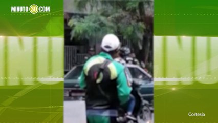 Ladrón capturado en la calle Colombia