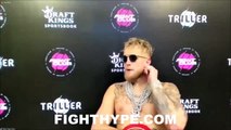 JAKE PAUL MENSAJE A BEN ASKREN INMEDIATAMENTE DESPUÉS DE NOQUEARLO; TÍPICO MMA MÁS FÁCIL QUE ROBINSON