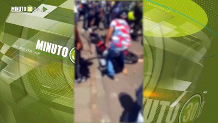 Qué final tan épico Le quemaron la moto a unos ladrones en Belén