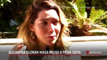 Alejandra Guzmán niega acusaciones de Frida Sofia y defiende a su padre