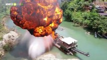 Gigantesco operativo contra la minería ilegal en el Cauca