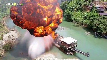 Gigantesco operativo contra la minería ilegal en el Cauca