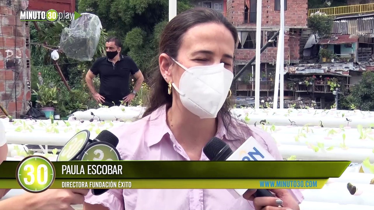 Fundación Éxito lanza las Terrazas verdes que beneficiarán a los niños y madres de la Comuna 13