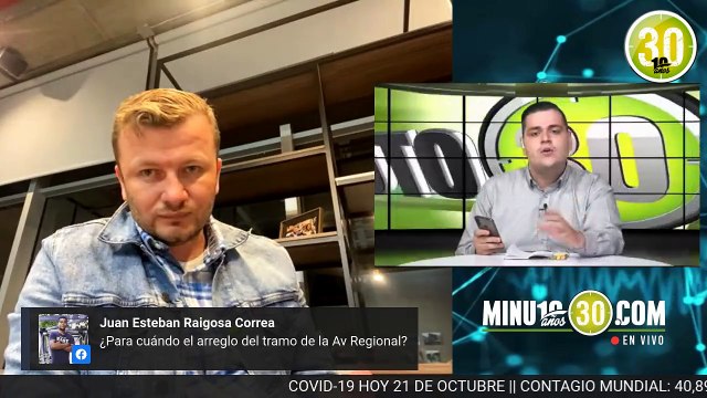Santiago Montoya, Alcalde del Municipio de Sabaneta, en exclusiva con Minuto30