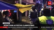 En CdMx, suspenden 40 fiestas clandestinas en Cuajimalpa pese a #Covid19