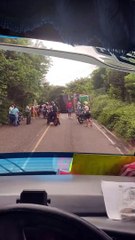 La chiva turistica salió de Barranquilla y se dirigía a las playas de Tubará