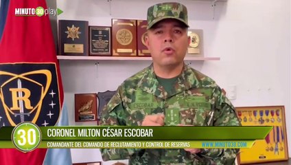 El Ejército Nacional quiere incorporar a más de 17 mil jóvenes para prestar el servicio militar