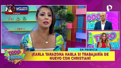 Karla Tarazona asegura que no tendría problema en trabajar con Domínguez: "chamba es chamba"