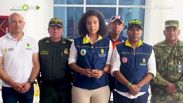 Persiste la búsqueda de desaparecidos tras deslizamiento en Quibdó Medellín