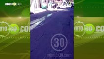Denuncian mal estado de calles en el barrio San Antonio de Caicedo