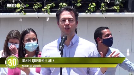 Quedó muy bonito Inauguran el muro verde del Concejo de Medellín, que reverdece la Alpujarra