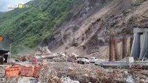 Reportan otro derrumbe en la vía que va de Medellín a Urabá