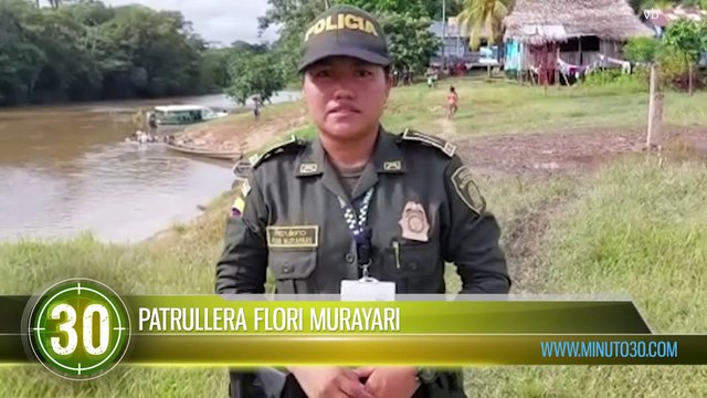 Patrullera se convierte en la primera mujer indígena policía en una comunidad en el Amazonas