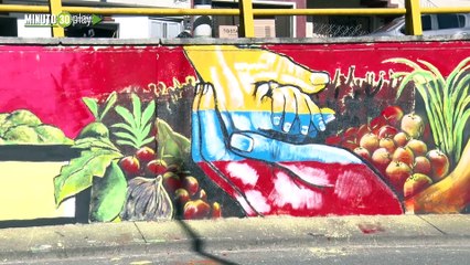 El pueblo aguanta, no se va a rendir, así fue como revivieron mural en San Juan