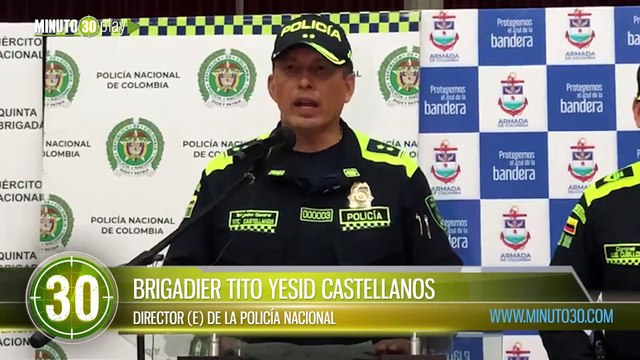 Director e de la Policía visitó a los policias lesionados tras ataque con explosivo en Yondó