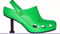 Lanzan Crocs con tacones...es colaboración con Balenciaga