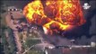 Captan en video explosión de planta química en Illinois, Estados Unidos