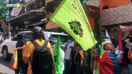 Desde Castilla, y con puesta en escena, así inició el Paro del 12 de mayo en Medellín