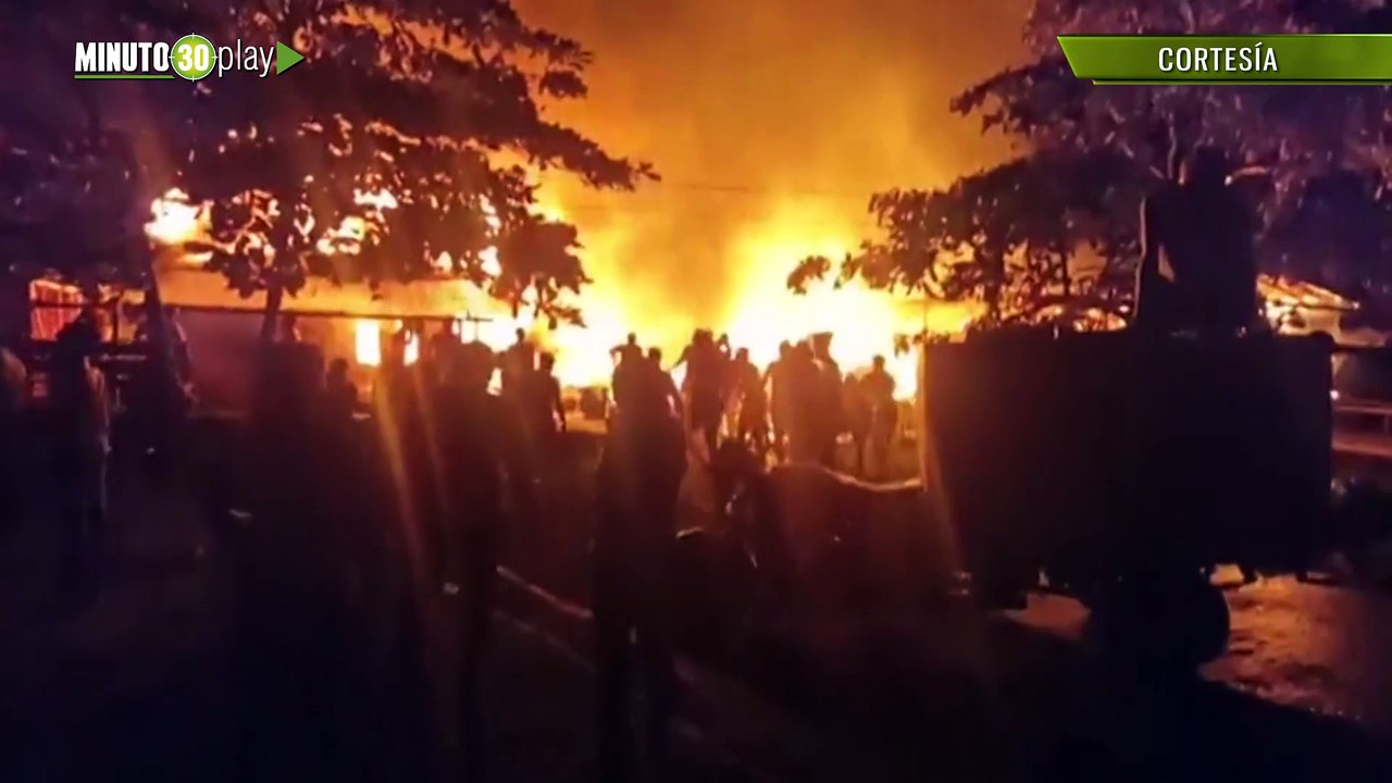 A punta de baldes controlaron gigantesco incendio en Vigía del Fuerte