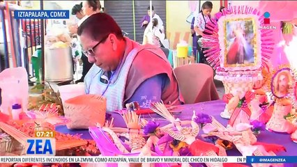 Así conmemoraron el Domingo de Ramos en la alcaldía Iztapalapa