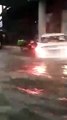 Inundaciones por fuerte tormenta zona jinetes arboleda Tlalnepantla