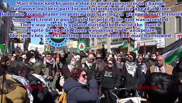Shut it down for palestine - Taking our movement city wide - Irish for palestine/Toronto4Palestine/Palestinian youth movement (yonge and st clair, to bloor)