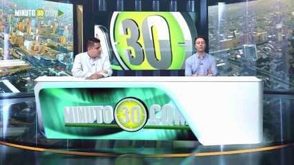 Daniel Quintero, alcalde de Medellín suspendido, en exclusiva con Minuto30 hablando sobre la situación de la ciudad