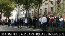 Sismo en Grecia - Sismo de 6.2 grados sacude a una de las mayores ciudades