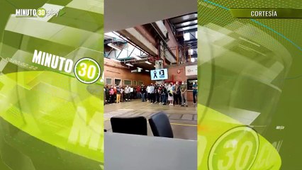 Homenajes que le realizaron a los dos empleados del Metro de Medellín